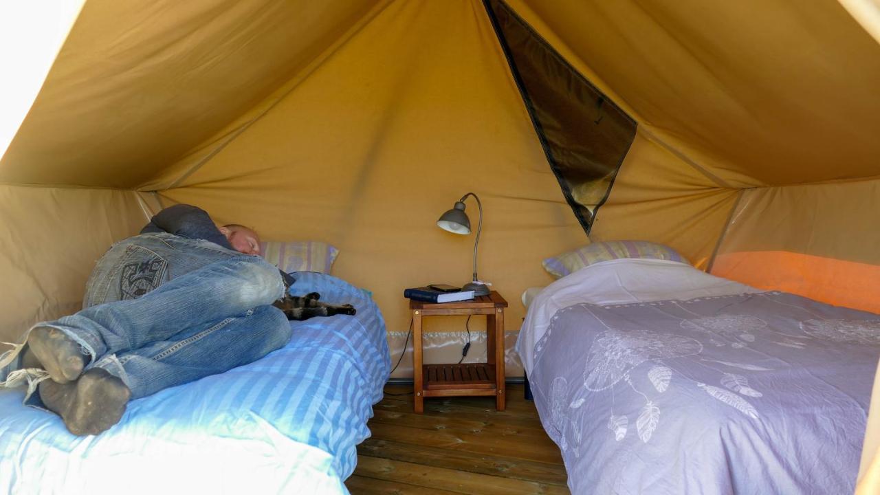 Camping A La Ferme - Hebergements Insolites Cerisy-la-Foret Екстериор снимка